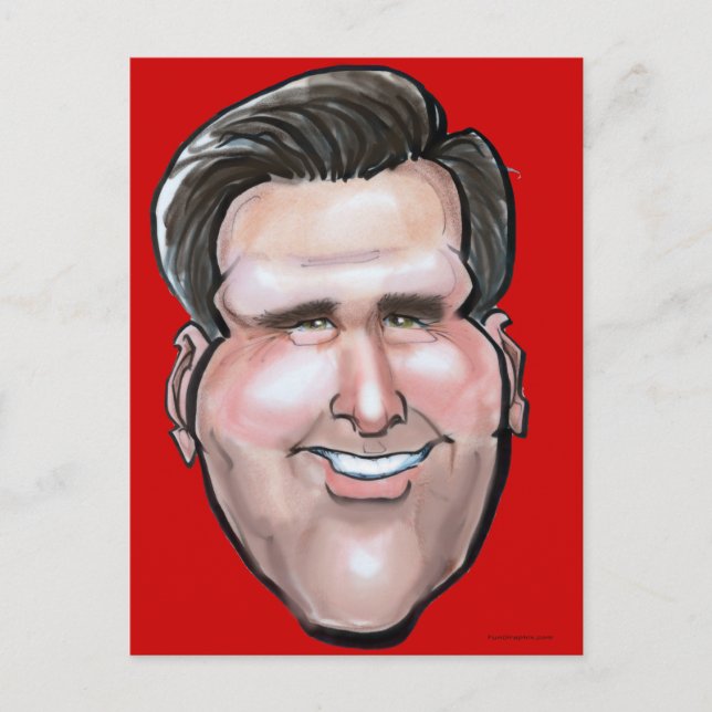 Mitt Romney Postkarte (Vorderseite)