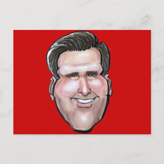 Mitt Romney Postkarte (Vorderseite)
