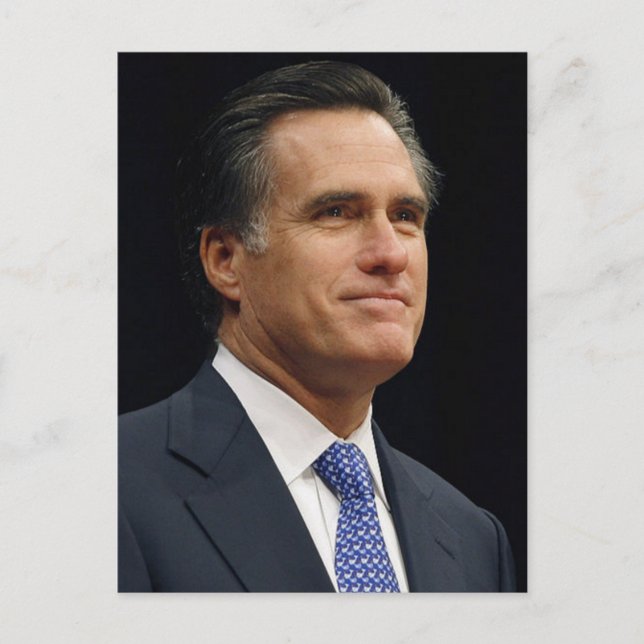 Mitt Romney Postkarte (Vorderseite)