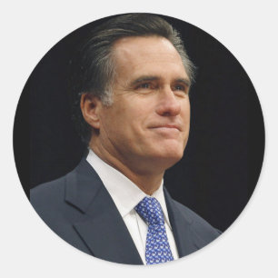 Mitt Romney Runder Aufkleber