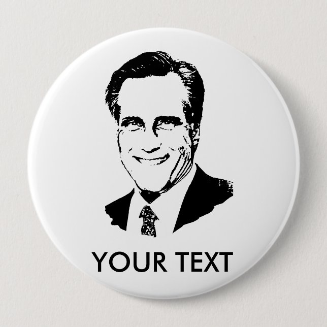 Mitt Romney T - Shirts Button (Vorderseite)