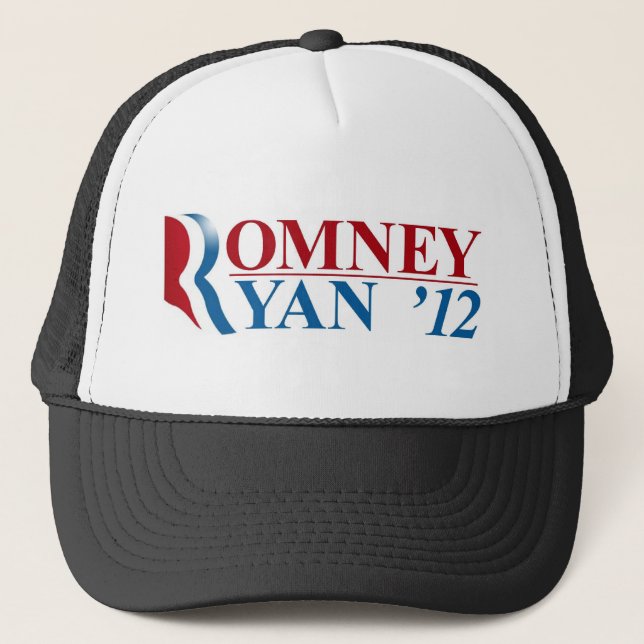 Mitt Romney und Paul Ryan 2012 Truckerkappe (Vorderseite)