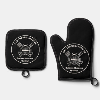 Mitt- und Potthalter-Set Ofenhandschuh & Topflappen-Set