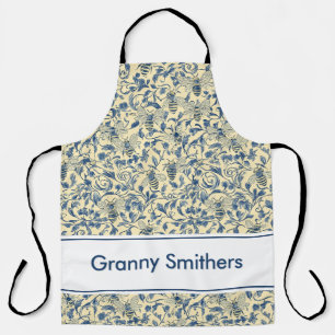Mitt- und Potthalter-Set Schürze