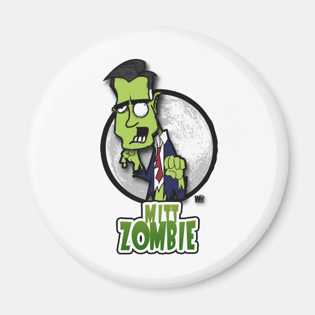Mitt Zombie Magnet (Vorne)