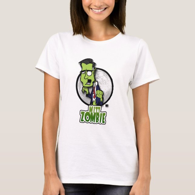 Mitt-Zombie T-Shirt (Vorderseite)