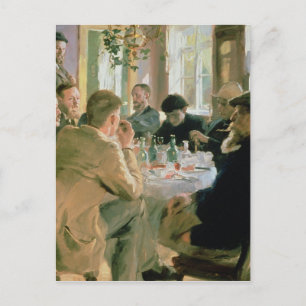 Mittag, 1883 postkarte