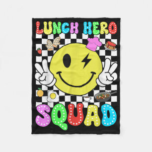 Mittag-Held-Squad Zurück zum Schulessen Ladys Café Fleecedecke