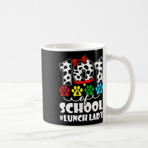 Mittag Lady Niedlicher Hund Lover Student oder Leh Kaffeetasse