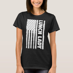 Mittag Lady USA Women Lunch Lady Liebe 1 T-Shirt