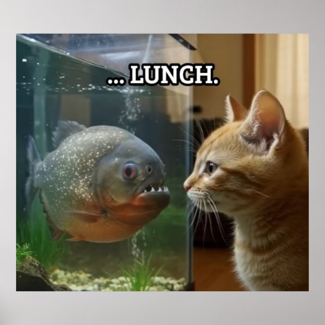 Mittag-Poster Poster (Vorne)