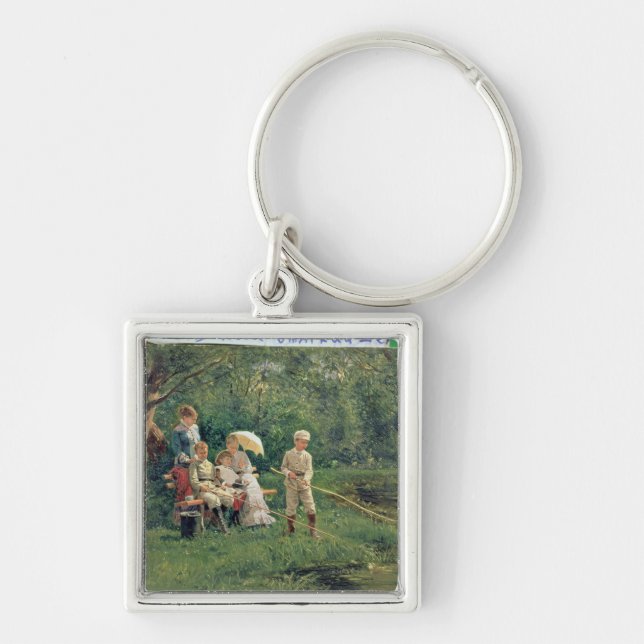 Mittag Sun, 1881 Schlüsselanhänger (Vorne)