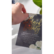 Mittag- und Brautparty-Blume mit String Lights