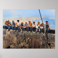 Mittagessen auf einem Wolkenkratzer 1932 NYC Remas
