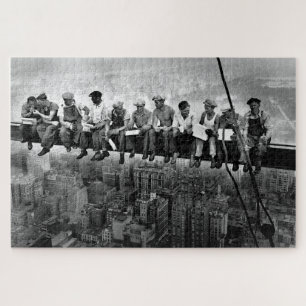 Mittagessen auf einem Wolkenkratzer C1932 Eisenarb Puzzle