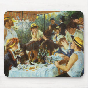 Mittagessen der Bootsmannschaft von Pierre Renoir Mousepad