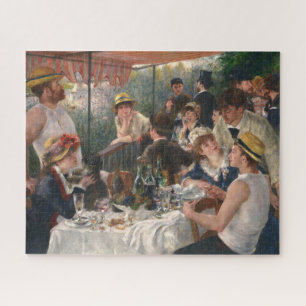 Mittagessen der Ruderpartie von Pierre A. Renoir Puzzle