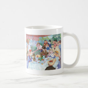 Mittagessen des Häschen-Party Kaffeetasse