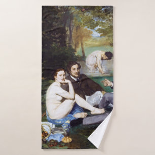 Mittagessen im Gras, Manet Badehandtuch