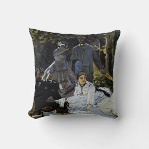 Mittagessen im Grass (Le déjeuner sur l'herbe) Kissen