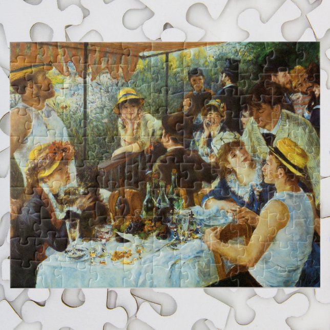 Mittagessen im Party von Pierre Renoir Puzzle (Von Creator hochgeladen)