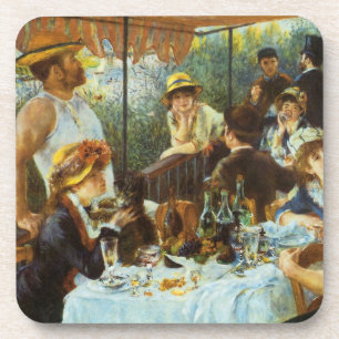 Mittagessen im Party von Pierre Renoir Untersetzer