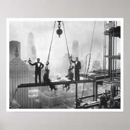 Mittagessen im Waldorf Poster