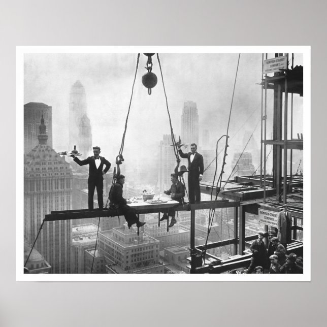 Mittagessen im Waldorf Poster (Vorne)