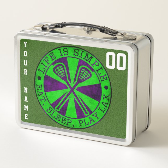 Mittagessen Lacrosse LAX Lunch Box (Rückseite)