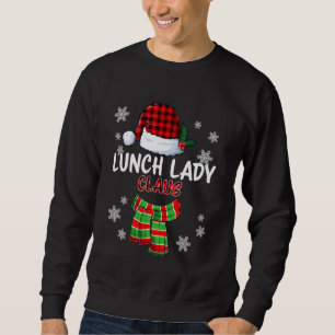Mittagessen Lady Claus Funny Matching Familie Weih Sweatshirt