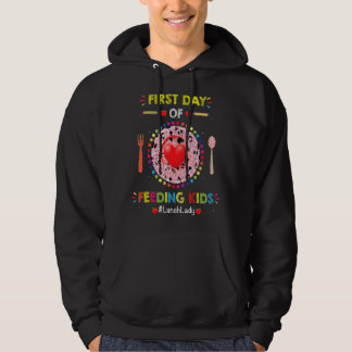 Mittagessen Lady First Day School für das Mittages Hoodie