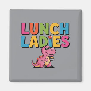 Mittagessen Lady Rawsome Magnet