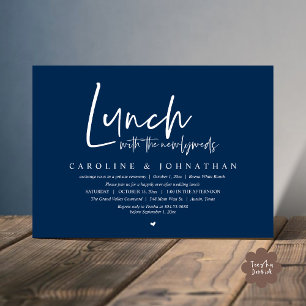 Mittagessen mit den Neugeborenen, glücklich immer  Einladung