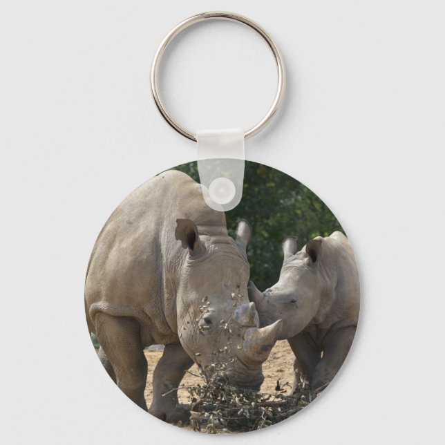 Mittagessen mit Mama Keyring Schlüsselanhänger (Vorderseite)