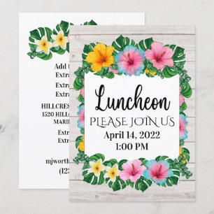 Mittagessen oder jeder Anlass - siehe Rückseite  E Einladung