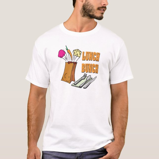 Mittagessen T-Shirt (Vorderseite)