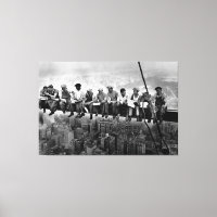 Mittagessen über einem Wolkenkratzer 1932 NYC Eise