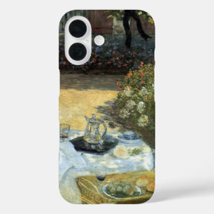 Mittagessen von Claude Monet, Vintager Impressioni iPhone 16 Hülle