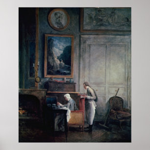 Mittagessen von Madame Geoffrin Poster