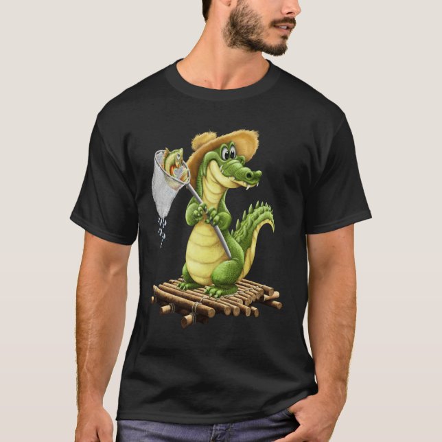 Mittags Crocodile Style T-Shirt (Vorderseite)