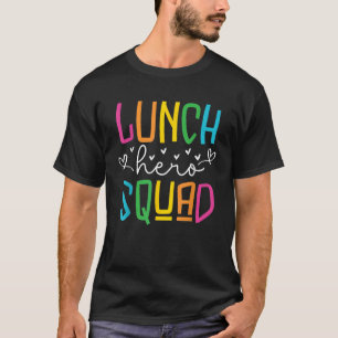 Mittags-Held Squad Küche Küche Restaurant Cafeteri T-Shirt