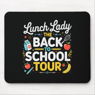 Mittags Lady Back to School 2025 Tour Food Spaß Ca Mousepad