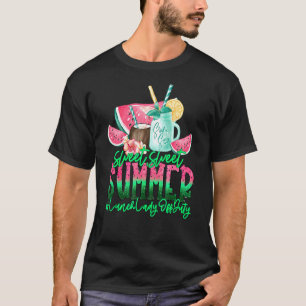 Mittags Lady Off Duty Letzter Schulsommertag T-Shirt
