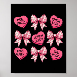 Mittags Lady Valentinstag Herzlich Willkommen bei Poster