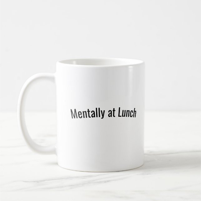 Mittags Mittags Tasse (Links)