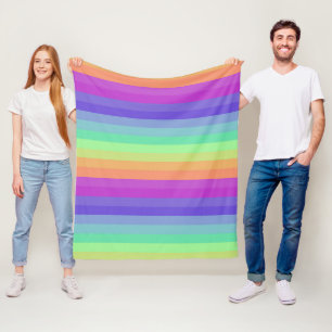 Mittags Rainbow Fleece Blanket