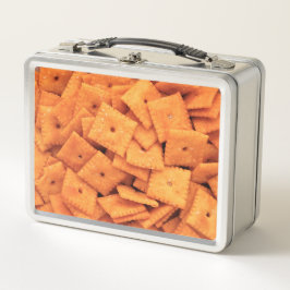 Mittagspause - Käse - Snacks Metall Brotdose