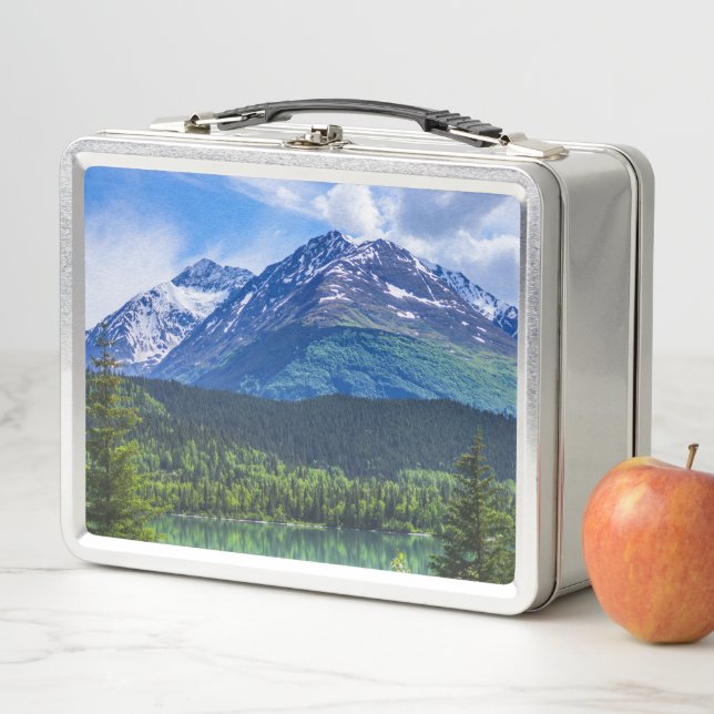 Mittagspause Metall Brotdose (Beispiel)