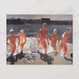 Mittagspause Postkarte