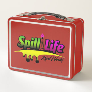 Mittagsschachtel - Den Krieger antreiben. Metall Brotdose